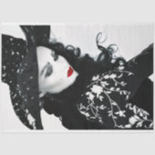 Gotische Mode Decoupage Tissuepapier (Voorkant)