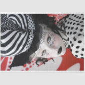 Gotische Mode Decoupage Tissuepapier (Voorkant)