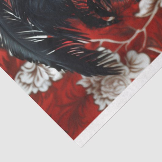 Gotische Mode Decoupage Tissuepapier (Detail)