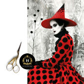 Gotische  Mode Decoupage Tissuepapier