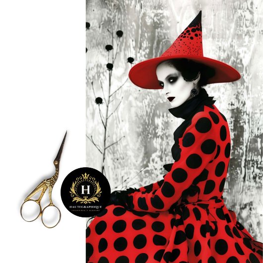 Gotische  Mode Decoupage Tissuepapier