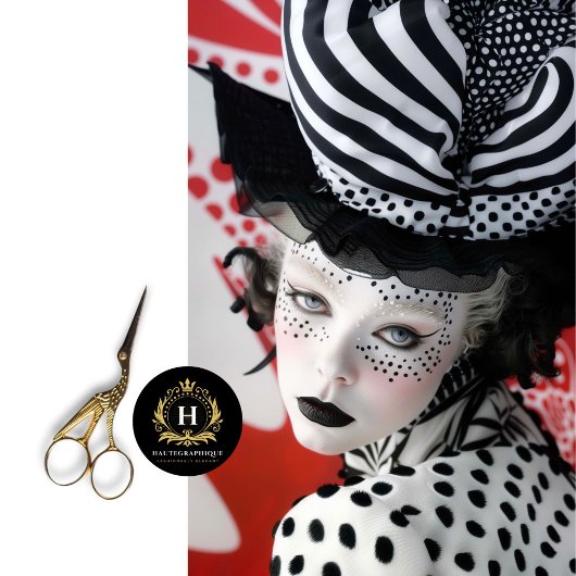 Gotische Mode Decoupage Tissuepapier