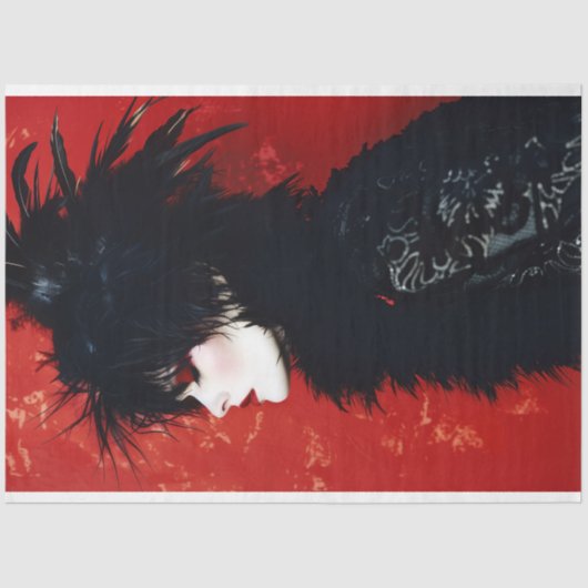 Gotische Mode Decoupage Tissuepapier (Voorkant)