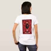 Gotische Mode stijl T-shirt (Achterkant volledig)
