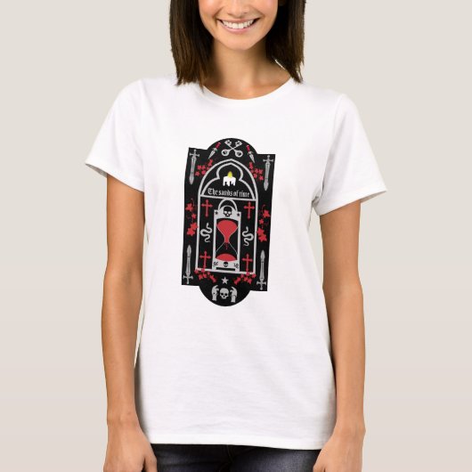 Gotische Mode stijl T-shirt (Voorkant)