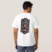 Gotische Mode stijl T-shirt (Achterkant volledig)
