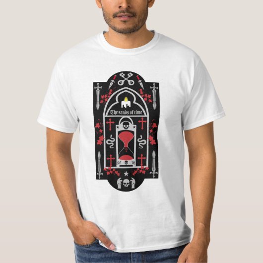 Gotische Mode stijl T-shirt (Voorkant)