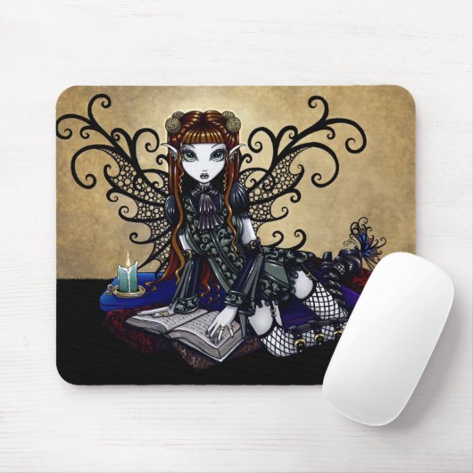 Gotische Muismat "Patience" (Met muis)