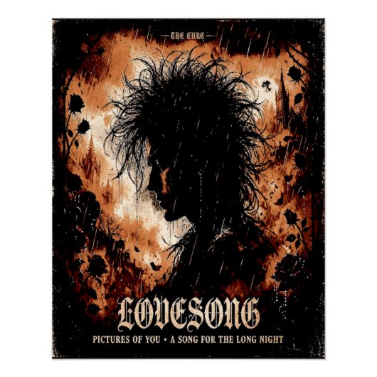 gotische muziek perfect poster (Voorkant)