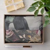 Gotische Mythologische Nymph Fantasy Dragon Collag Tissuepapier (Geschenk)