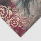 Gotische Mythologische Nymph Fantasy Dragon Tissuepapier (Detail)