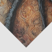 Gotische Mythologische Nymph Fantasy Dragon Tissuepapier (Detail)