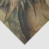 Gotische Mythologische Nymph Fantasy Dragon Tissuepapier (Detail)