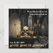 Gotische Nacht van Horrors - Durf de Afgrond te Be