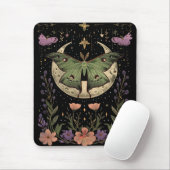 Gotische nachthelling illustratie muismat (Met muis)