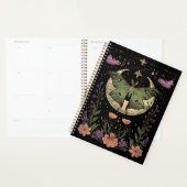 Gotische nachthelling illustratie planner (Display)