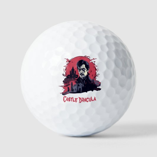 Gotische nachtmerrie golfballen (Voorkant)
