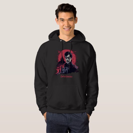 Gotische nachtmerrie hoodie (Voorkant volledig)