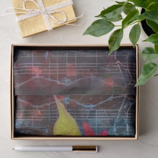  Gotische Neon Roze Rose Decoupage Tissuepapier (Geschenk)