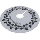 Gotische ongelukkige Feestdagen krans Kerstboom Rok (Gekanteld)