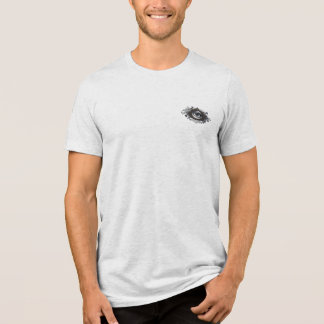 Gotische Oog Vintage Illustratie - Donkere Academi Tri-Blend Shirt