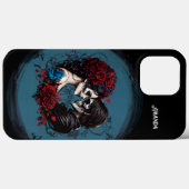 Gotische Paar Liefhebbers Valentijnsdag Vakantie Case-Mate iPhone Case (Achterkant (horizontaal))