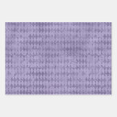 Gotische Paarse & Grijze Stenen Schedel Inpakpapier Vel (Voorkant 3)