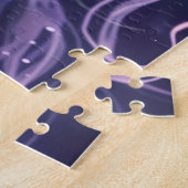 Gotische Paarse heks Legpuzzel (Zijkant)