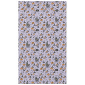 Gotische Paarse Victoriaans Baby Carriage Hallowee Tafelkleed (Voorkant)