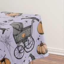 Gotische Paarse Victoriaans Baby Carriage Hallowee