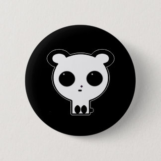 Gotische Panda Button Pin Kawaii
