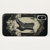 Gotische Parijse schoen steampunk Victoriaans Case-Mate iPhone Case (Achterkant (horizontaal))