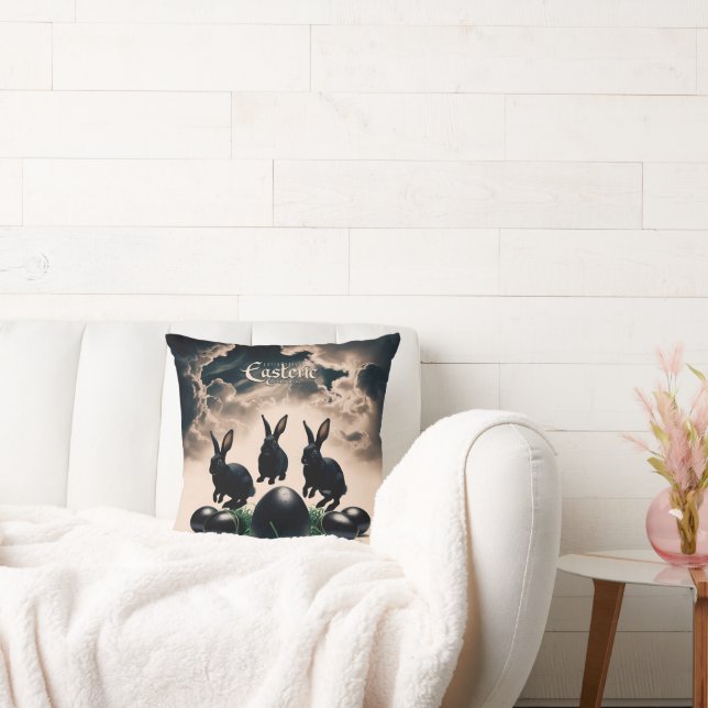 Gotische Pasen – Donkere konijnen en mysterieuze e Kussen (Bank)