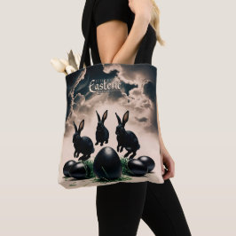 Gotische Pasen – Donkere konijnen en mysterieuze e Tote Bag