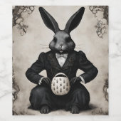 Gotische Pasen Wijn Etiket (Enkel label)