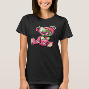 Gotische Pastel Teddybeer Creepy Voodoo 6 T-shirt