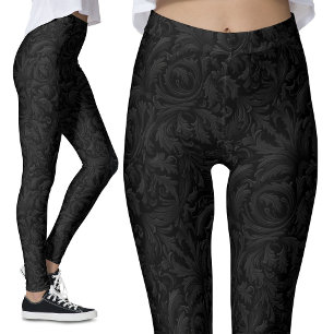  Gotische Patroon Leggings - Gotische Nostalgie