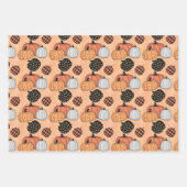 Gotische pompoen 31 oktober Halloween Inpakpapier Vel (Voorkant 2)