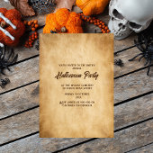  gotische pompoen schedel spooky halloween kaart