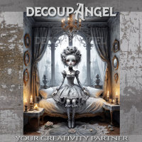 gotische poppendecoupage