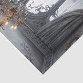 gotische poppendecoupage tissuepapier (Detail)