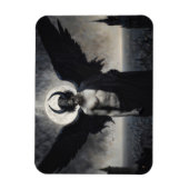 Gotische portret van Lord Lucifer Magneet (Verticaal)