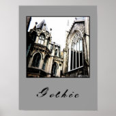 'Gotische' Poster (Voorkant)