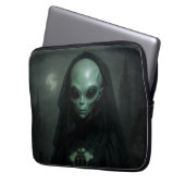 Gotische priesteres van de maan laptop sleeve (Voorkant Links)