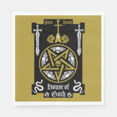 Gotische Punk Accessoires Servet (Voorkant)