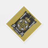 Gotische Punk Accessoires Servet (Hoek)