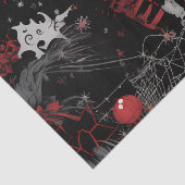 Gotische Punk alternatief kerst fee Tissuepapier (Detail)
