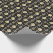 Gotische R.I.P. Hoofdsteen Keltisch Kruis Volle Ma Cadeaupapier (Hoek)