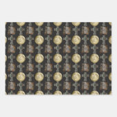 Gotische R.I.P. Hoofdsteen Keltisch Kruis Volle Ma Inpakpapier Vel (Voorkant 2)