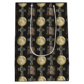 Gotische R.I.P. Hoofdsteen Keltisch Kruis Volle Ma Medium Cadeauzakje (Achterkant)